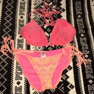 bikini top and underwear